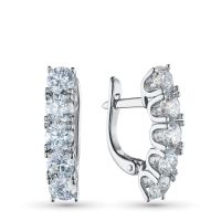 Серьги из белого золота э4712сг03185000