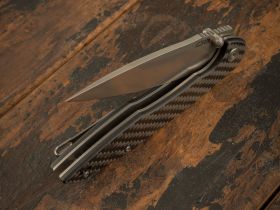 Складной нож CJRB Centros, сталь D2, карбон