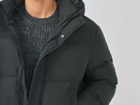 Куртка с натуральным пухом, Серый