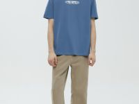 Футболка из хлопка с принтом