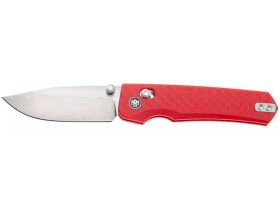 Складной нож Remette Aurora, сталь 14C28N, рукоять G10, красный
