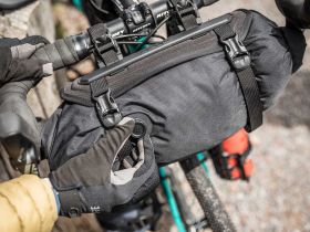 Велосумка на руль Topeak Frontloader II 12 литров (черный / зеленый)