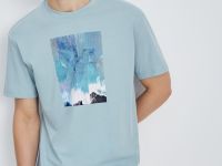 Футболка из хлопка с коротким рукавом