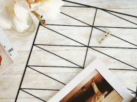 Настольный органайзер для мелочей Мудборд Размер 54х43 см, цвет черный