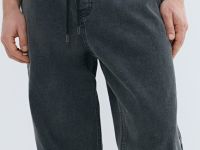 Джинсы джоггеры, Серый