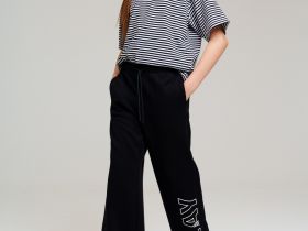 Брюки трикотажные для девочек