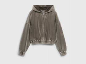 Толстовка из бархата, Бежевый