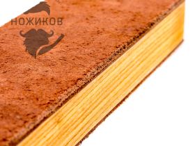 Доска для правки ножей без рукояти, толщина кожи 2 мм