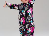 Комбинезон детский трикотажный для девочек