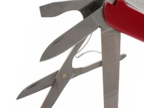 Нож перочинный Victorinox Mountaineer, сталь X55CrMo14, рукоять Cellidor®, красный