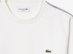 Мужской флисовый свитшот Lacoste классического кроя