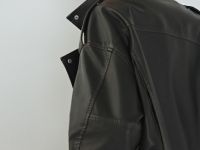 Куртка-косуха из искусственной кожи, Коричневый