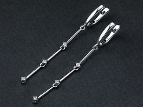 Серьги из белого золота э4712сг10155600