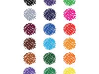 Набор фломастеров Berlingo "Замки" 18 цв., смываемые, картон, европодвес