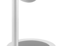 Беспроводное зарядное устройство uBear Stage 2в1, 30Вт серебро