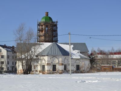 Здание Спасской церкви, где в 1844 г. состоялась панихида в память декабриста Барятинского Александра Петровича