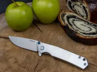 Складной нож Ruike P801SF, сталь Sandvik 14C28N, рукоять нержавеющая сталь 3Cr14N