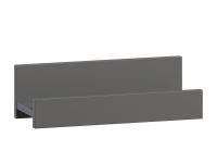 Полка Лиа 40x12 Графитовый