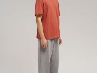 Свободная футболка comfort fit из хлопкового джерси