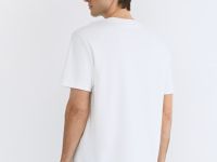 Футболка с объёмным принтом, Белый