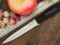 Кухонный нож для стейка Cold Steel Steak Knife (Kitchen Classics), сталь 1.4116, рукоять Kray-Ex, черный