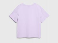 Футболка с пайетками для девочек, Фиолетовый