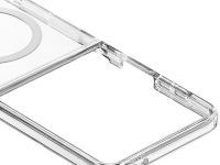 Чехол uBear Real Mag Case для Galaxy Z Flip7 MagSafe прозрачный