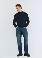 Зауженные джинсы Tapered, Синий