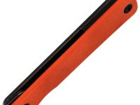 Складной нож SRM 135L-GJ, сталь 14C28N, рукоять G10, оранжевый/черный