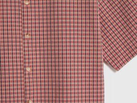 Рубашка из жатой ткани для мальчиков, Красный