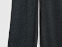 Широкие брюки из трикотажа, Серый