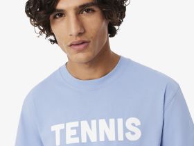 Мужская хлопковая футболка Lacoste