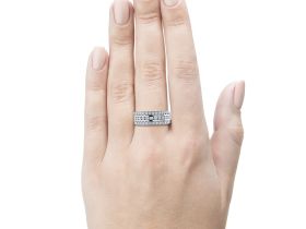 Кольцо из белого золота э4712кц02135600