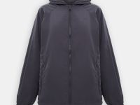 Ветровка прямого кроя с капюшоном
