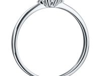 Кольцо из белого золота с бриллиантами э0901кц04152600