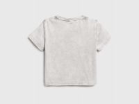 Футболка с аппликацией для девочек, Серый