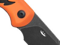 Туристический нож Kizer Drop BearFix Halloween, сталь 14C28N, рукоять G10, оранжевый, ограниченное издание