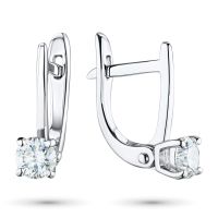 Серьги из белого золота э4712сг08210863