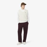 Мужские спортивные брюки из флиса свободного кроя Lacoste