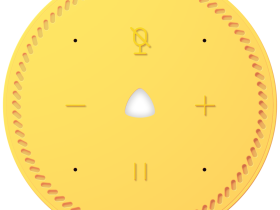 Умная колонка Яндекс.Станция Лайт с голосовым помощником Алиса лимон