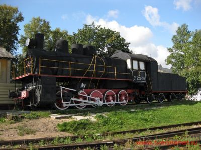 Паровоз «ЭМ 725-39», перевозивший в 1943 – 1944 гг. грузы в осажденный Ленинград