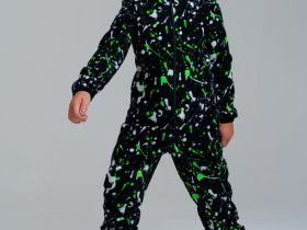 Комбинезон трикотажный для мальчиков