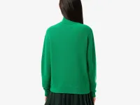 Женский шерстяной свитер Lacoste с высоким воротом