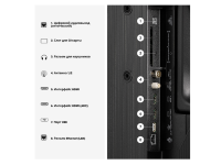 Телевизор Hisense 32A5S, 32", QLED FHD, 60 Гц, Smart TV
