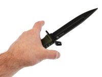 Тактический нож Витязь-1, сталь AUS-8, рукоять эластрон, олива