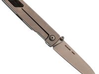 Складной нож Mr.Blade Style stonewashed сталь N690, рукоять Grey Titanium