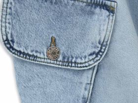 Джинсы с брелоком для девочки