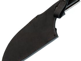 Сербский топорик для мяса, сталь 95Х18, профессиональный кухонный топорик, рукоять граб