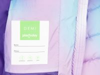 Куртка текстильная с полиуретановым покрытием для девочек