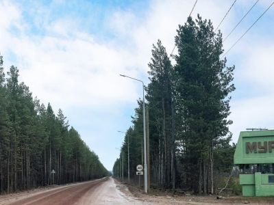 Уличное освещение провели в селе Новая Мурья в рамках нацпроекта